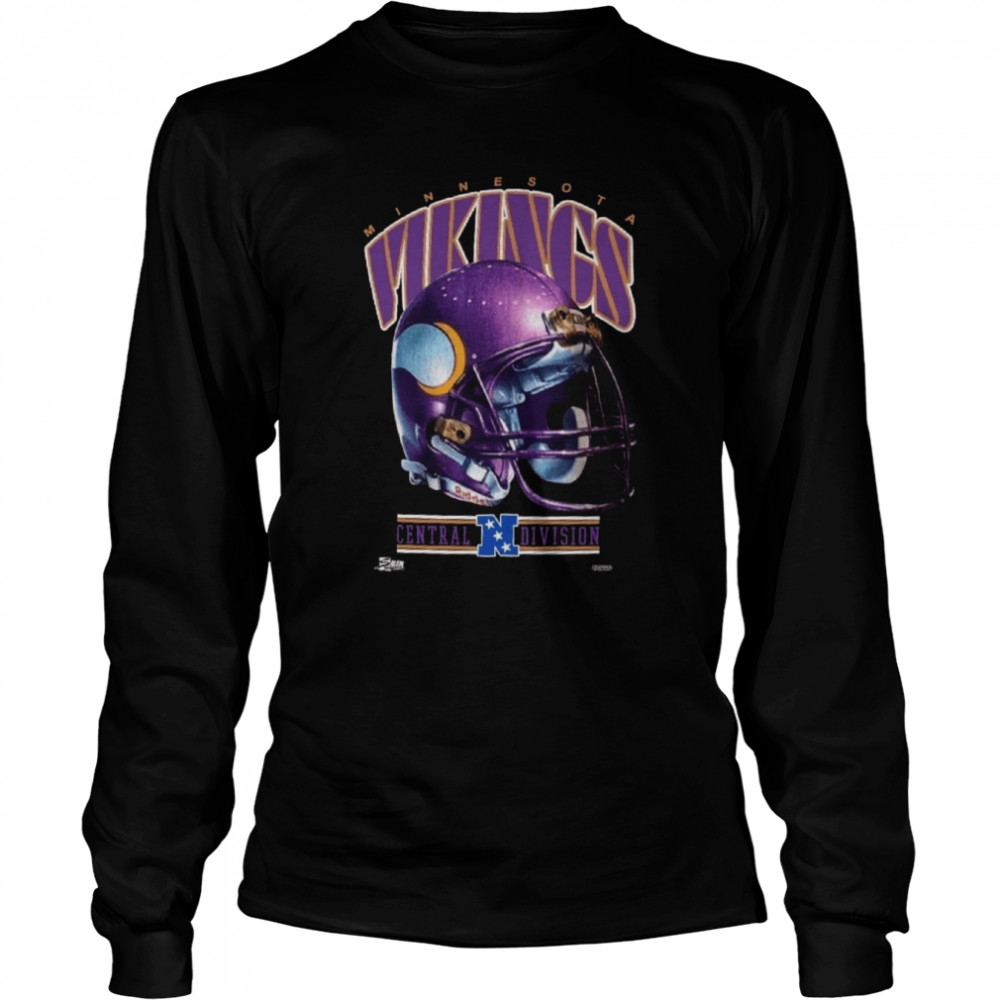 Vintage 90s Minnesota Vikings Football shirt Long Sleeved T-shirt