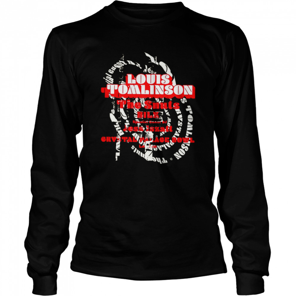 Vintage Louis Tomlinson One Direction Solo Album shirt Long Sleeved T-shirt