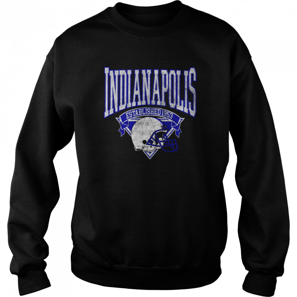 Vintage Style Indianapolis Football shirt Unisex Sweatshirt