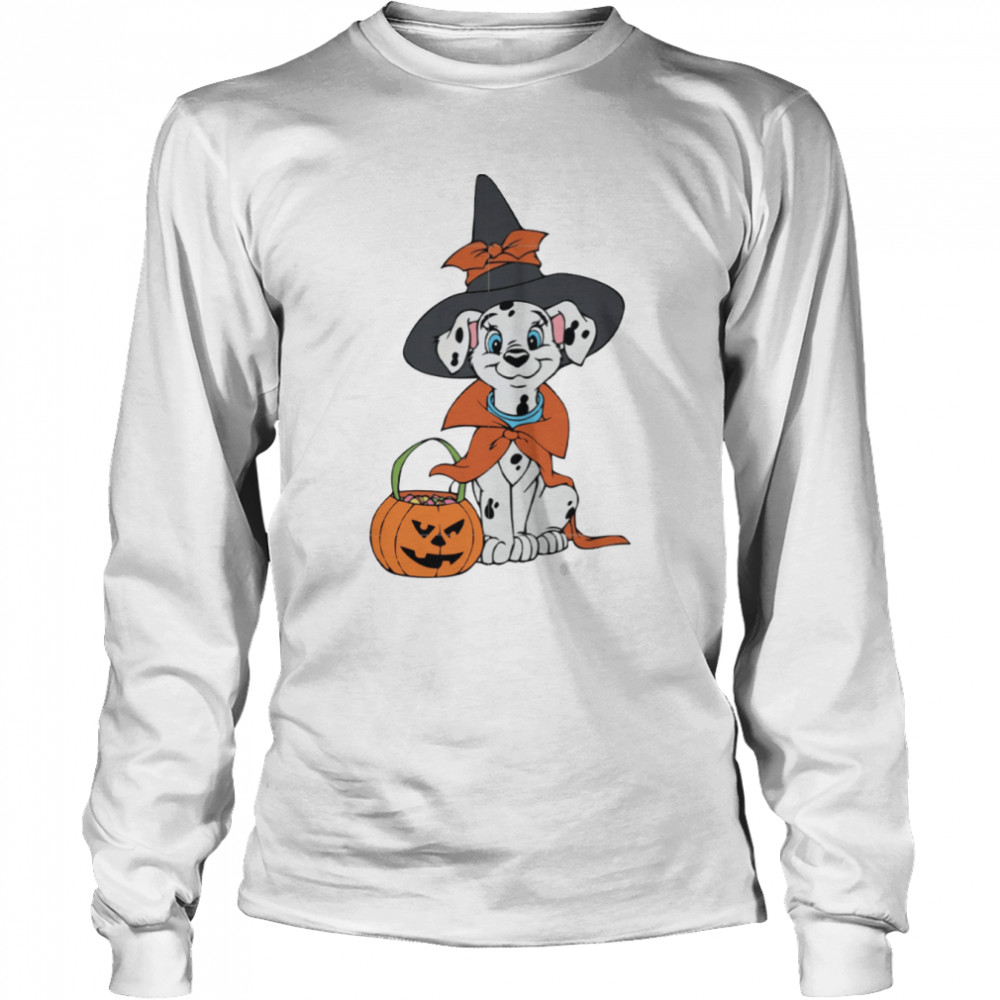101 Dalmatians Chibi Puppy Halloween shirt Long Sleeved T-shirt