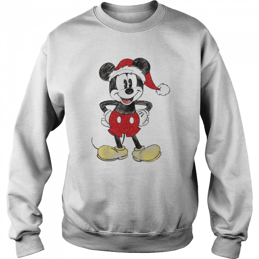 And Minnie Walt Mickey Mouse Christmas shirt Unisex Sweatshirt
