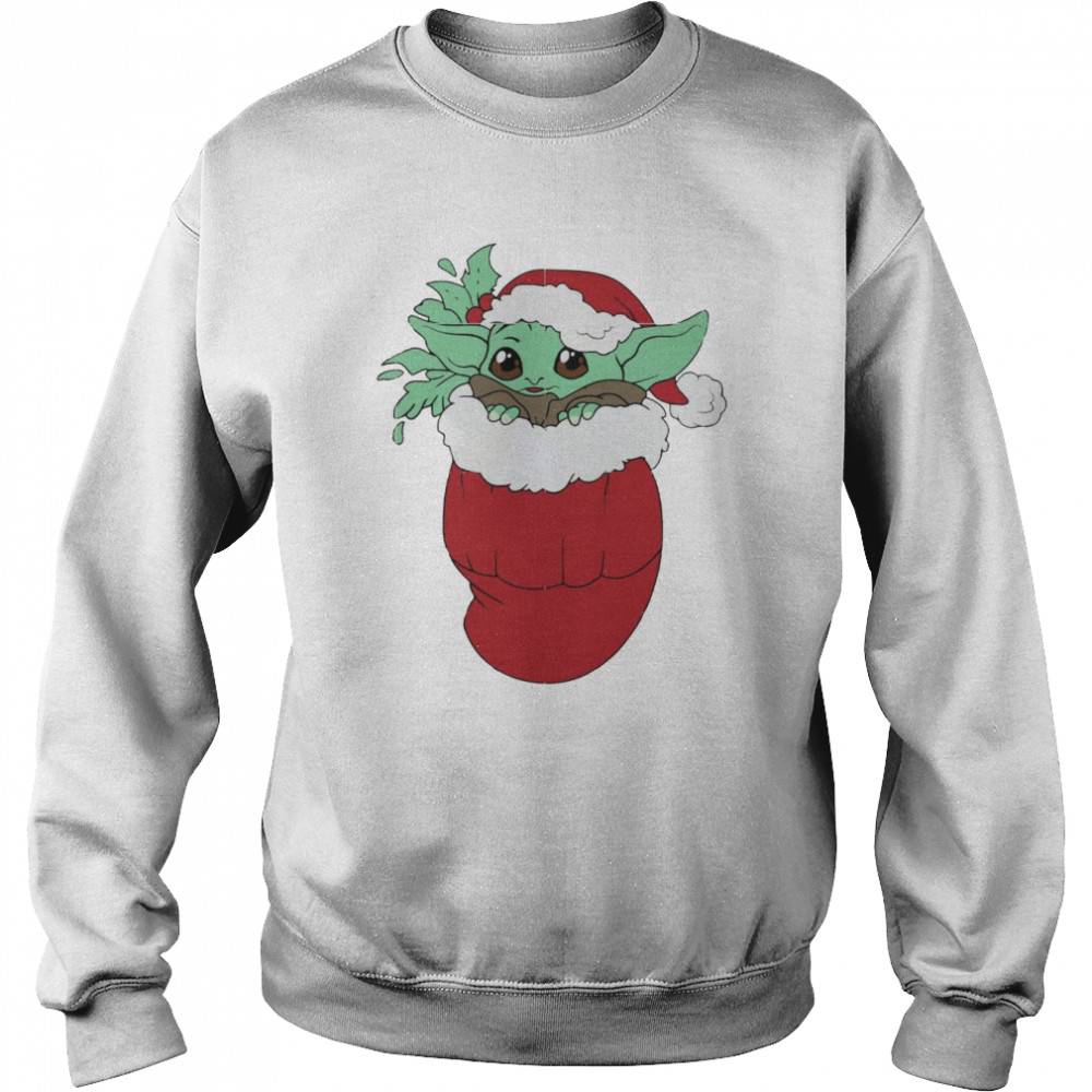 Baby Yoda Star Wars Baby For Kids Christmas shirt Unisex Sweatshirt