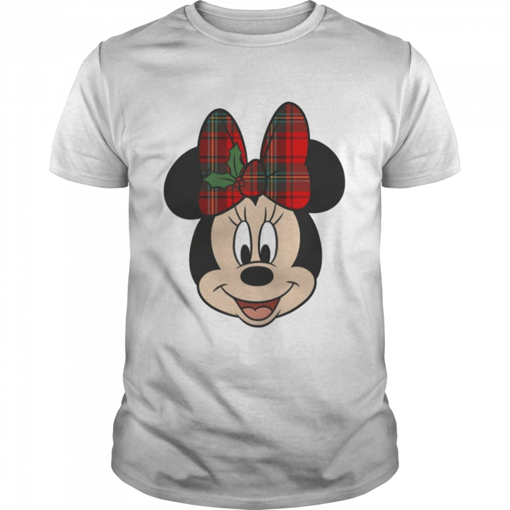 Bow Holiday Minnie Mickey And Minnie Walt Minnie Mouse Christmas shirt