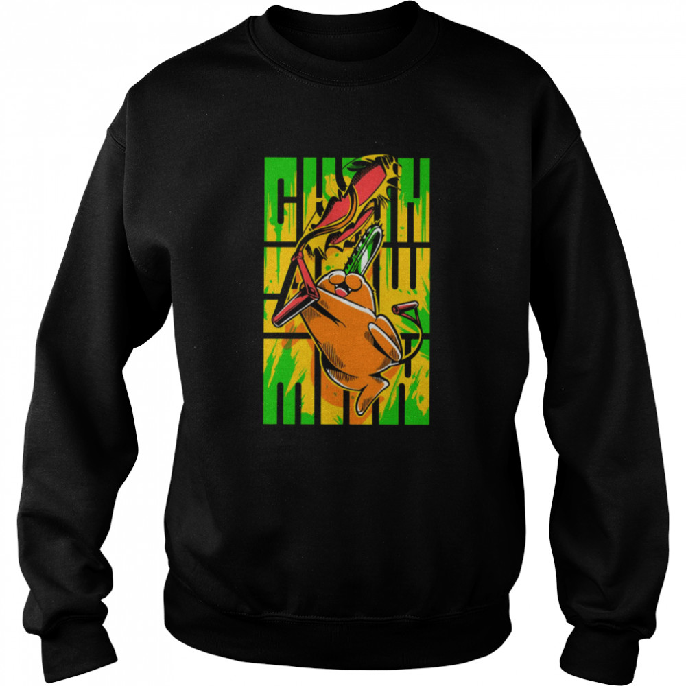 Chainsaw Man Pochita Premium Funny Moment shirt Unisex Sweatshirt