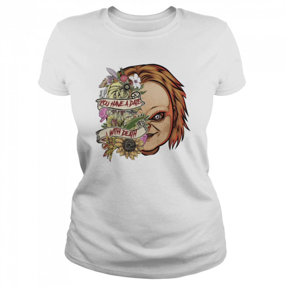 Chucky Doll Halloween Movies shirt Classic Women's T-shirt