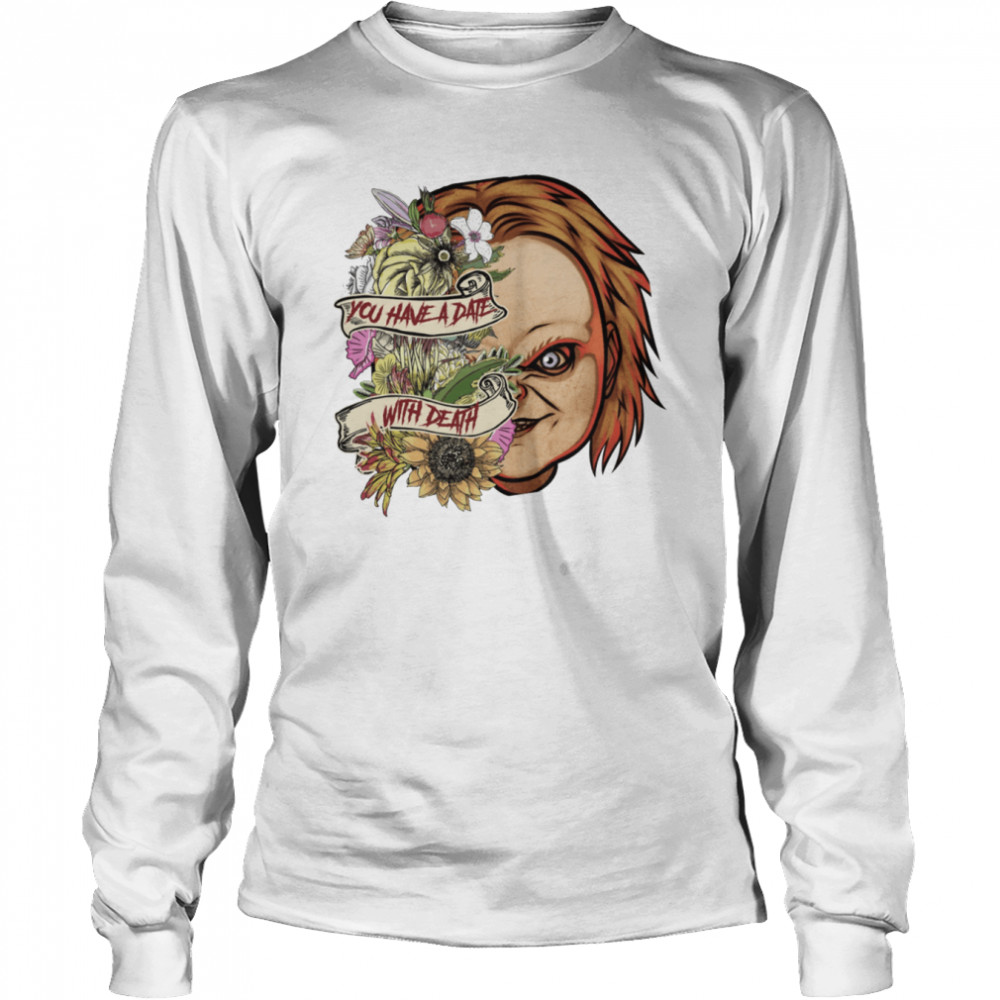Chucky Doll Halloween Movies shirt Long Sleeved T-shirt