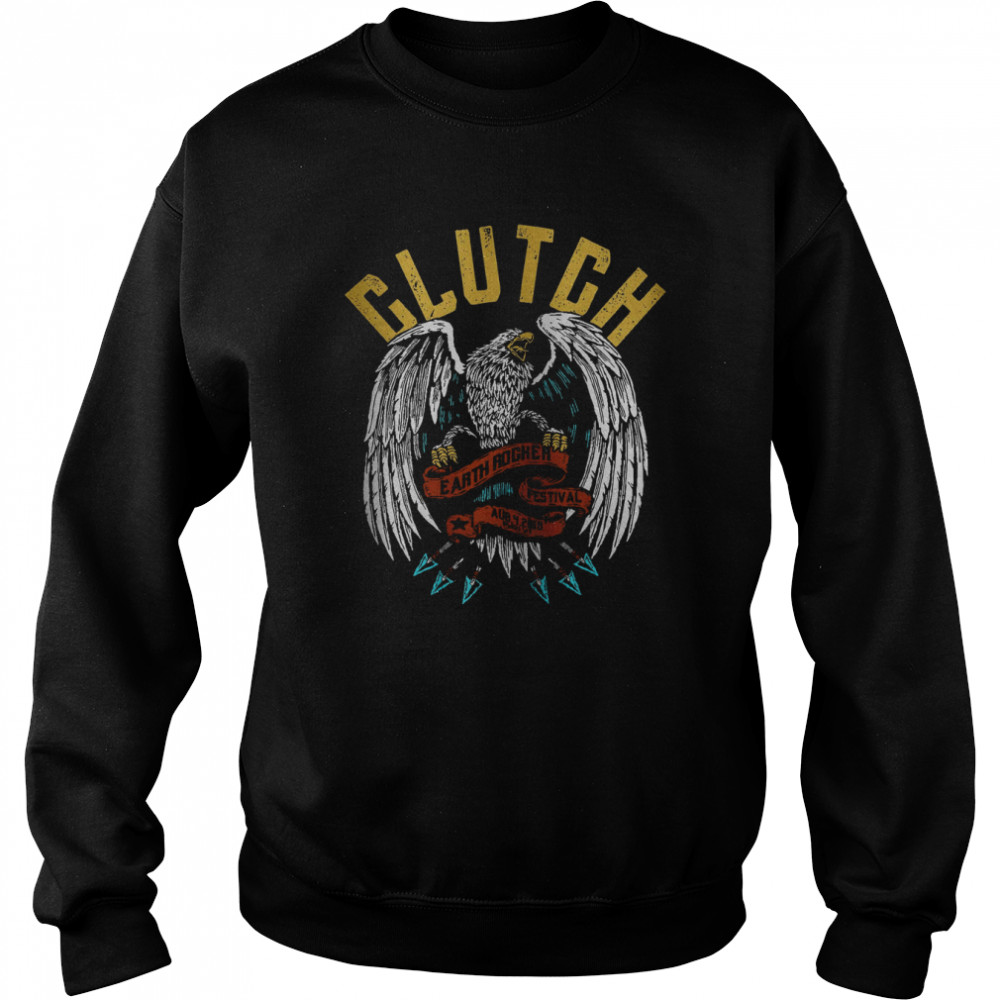 Clutch Band Earth Rocker Concert Vintage Rock Music shirt Unisex Sweatshirt
