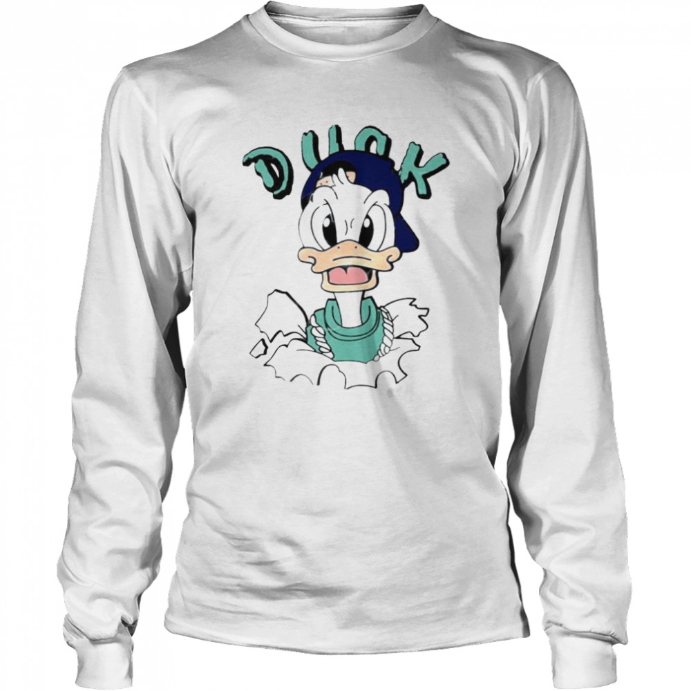Cool Duck Donald Duck Donald Duck Holiday Disney shirt Long Sleeved T-shirt