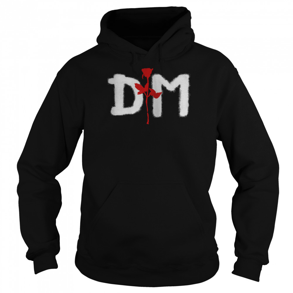 Depeche Mode Rose Logo Depeche Mode Vintage Rock Music shirt Unisex Hoodie