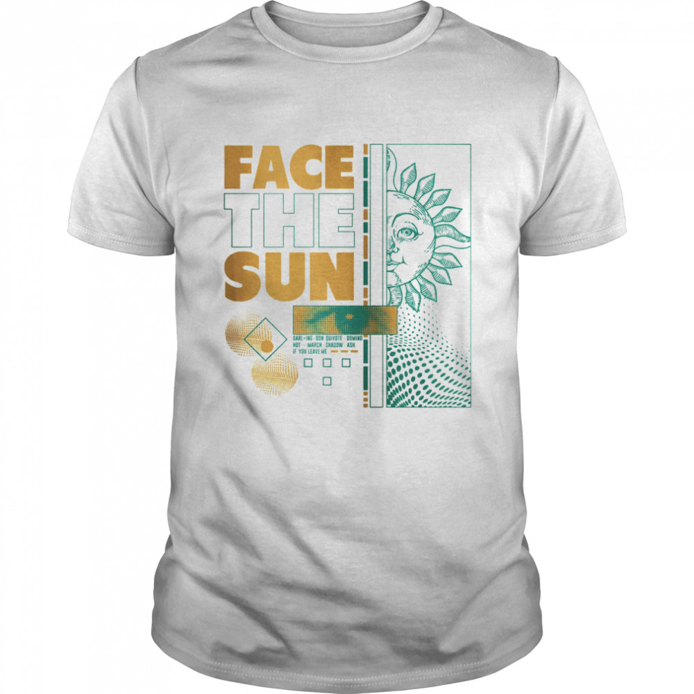 Face The Sun Harajuku Aesthetic shirt