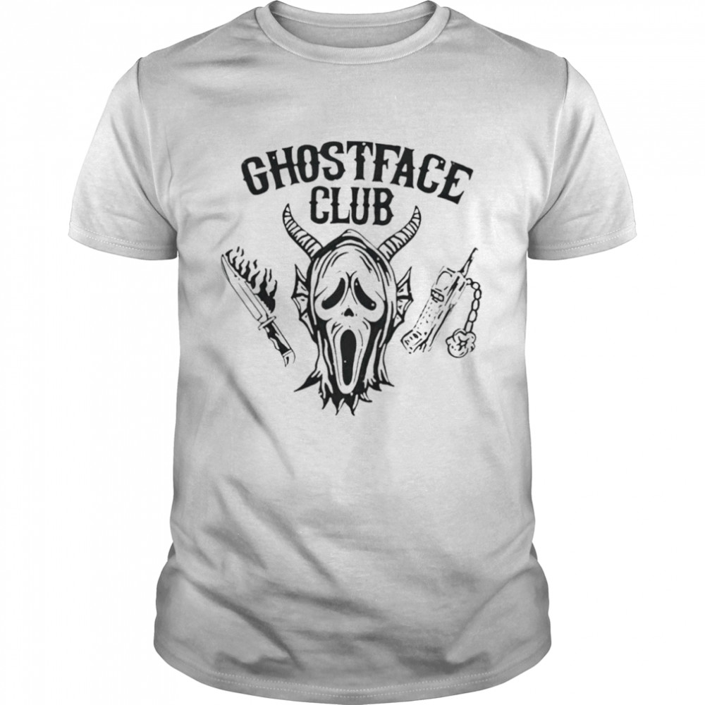Ghost Face Club Stranger Things shirt
