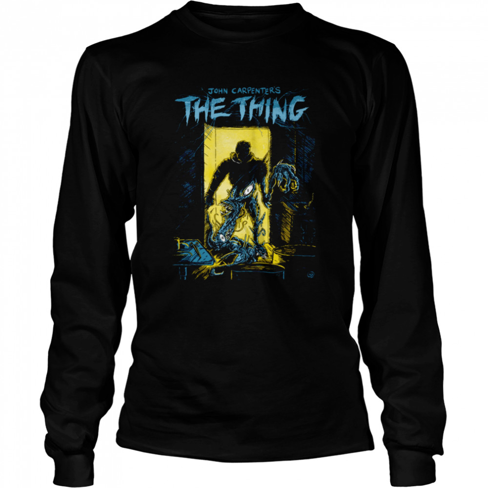 John Carpenter’s The Thing Horror Film 80s Movie shirt Long Sleeved T-shirt