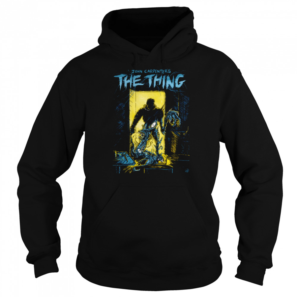 John Carpenter’s The Thing Horror Film 80s Movie shirt Unisex Hoodie