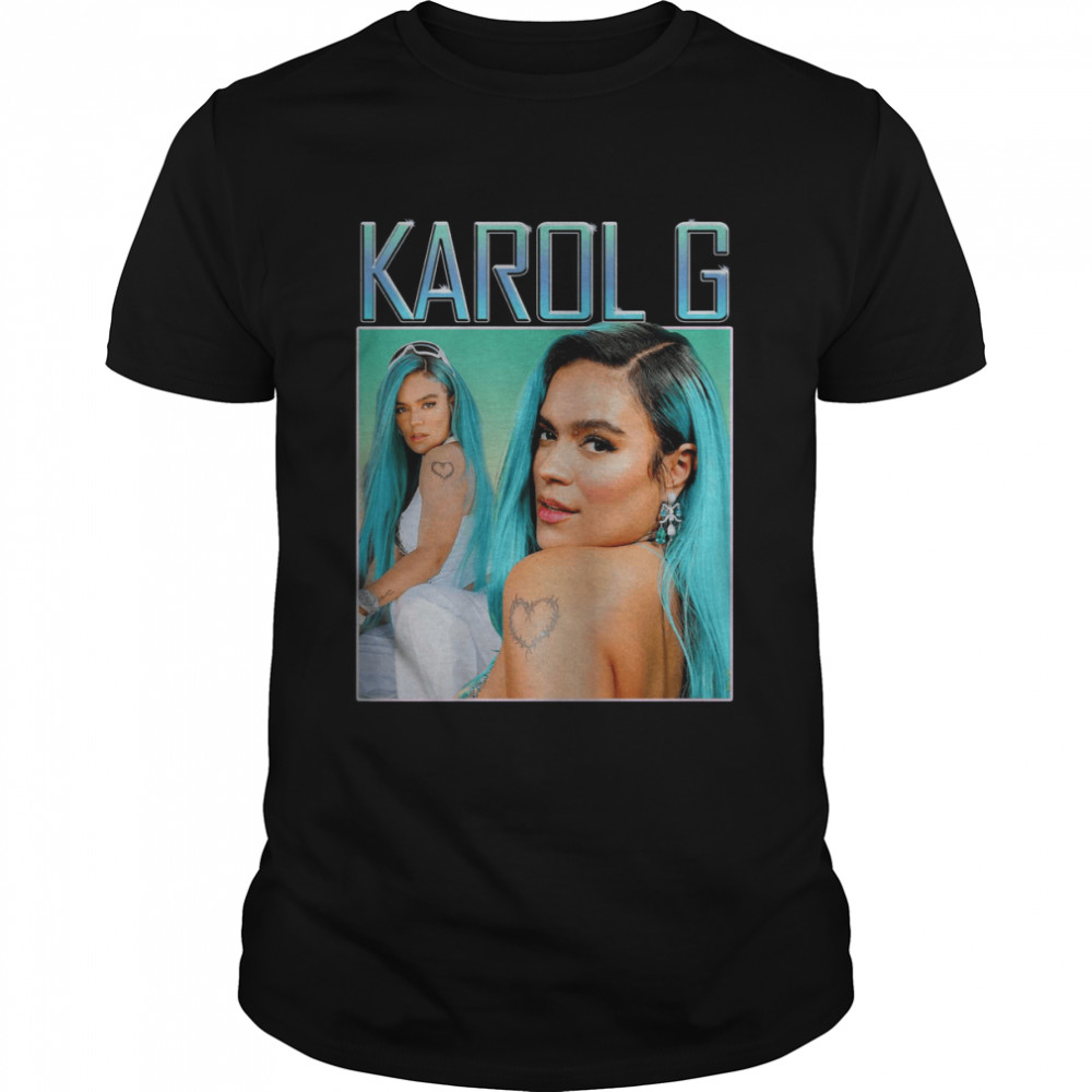 Karol G Vintage Rap Becky G Karol G Reggaeton Rapper Latin Trap shirt