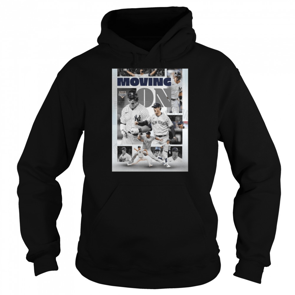 New york yankees advance to face the houston astros in the alcs shirt Unisex Hoodie