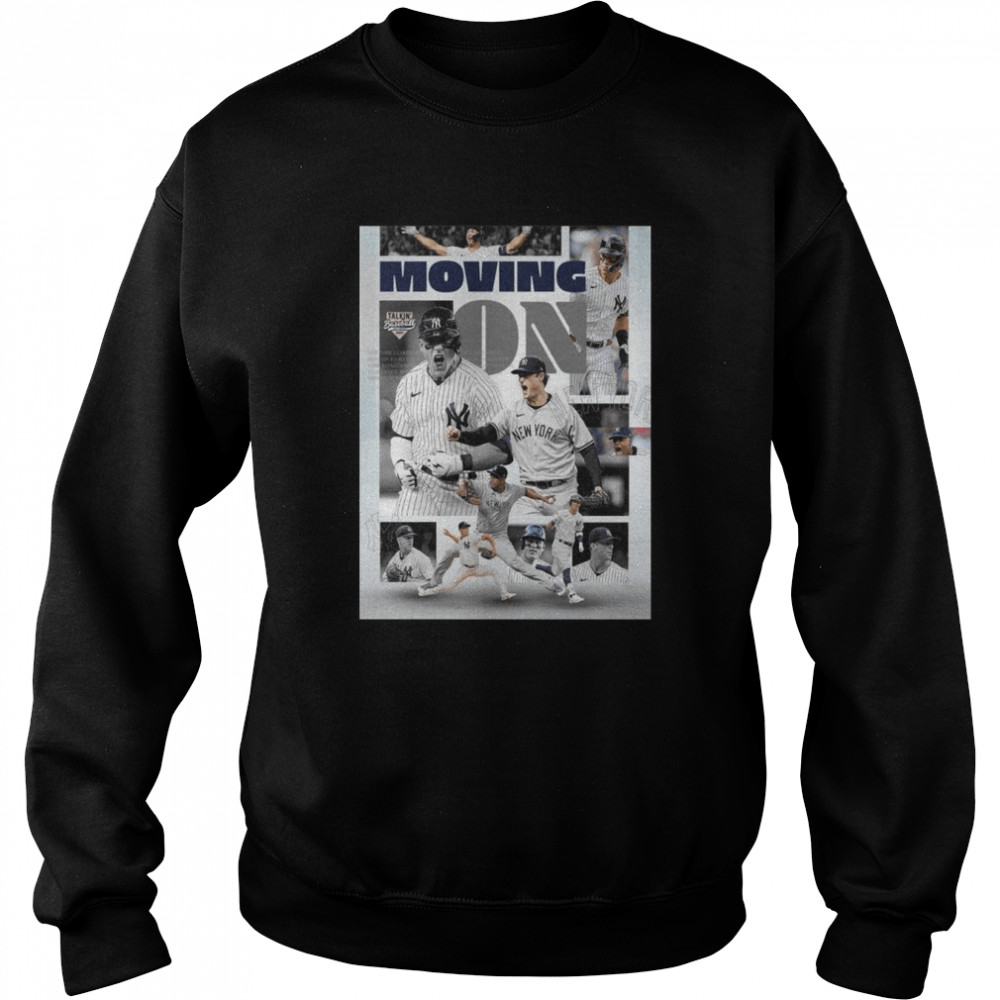 New york yankees advance to face the houston astros in the alcs shirt Unisex Sweatshirt