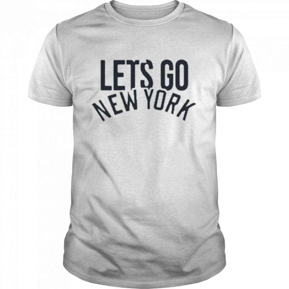New york yankees mlb let’s go new york shirt