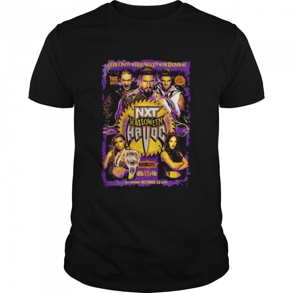 NXT Havoc Halloween WWE Shirt