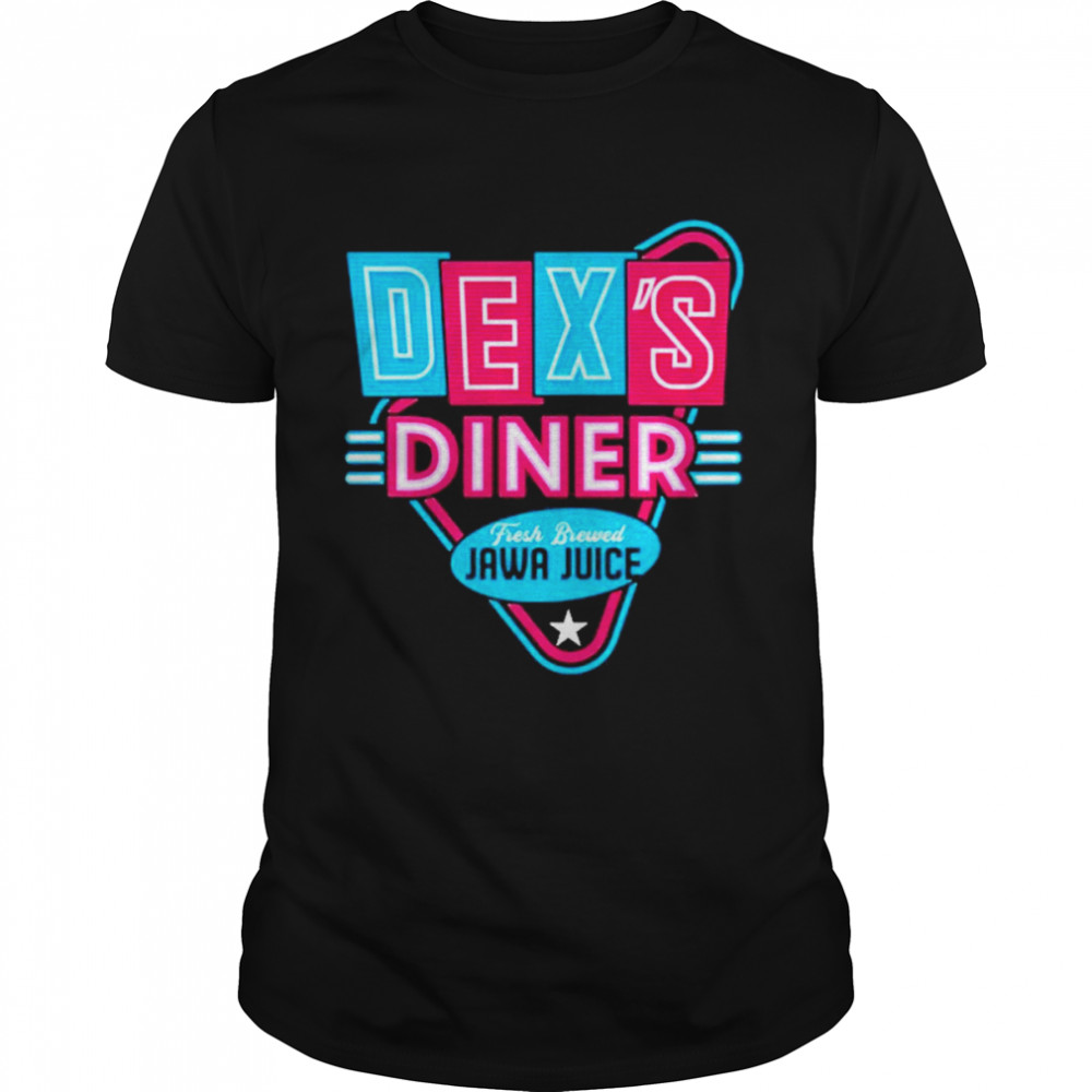 Star Wars Dex’S Diner Fresh Brewed Jawa Juice Shirt