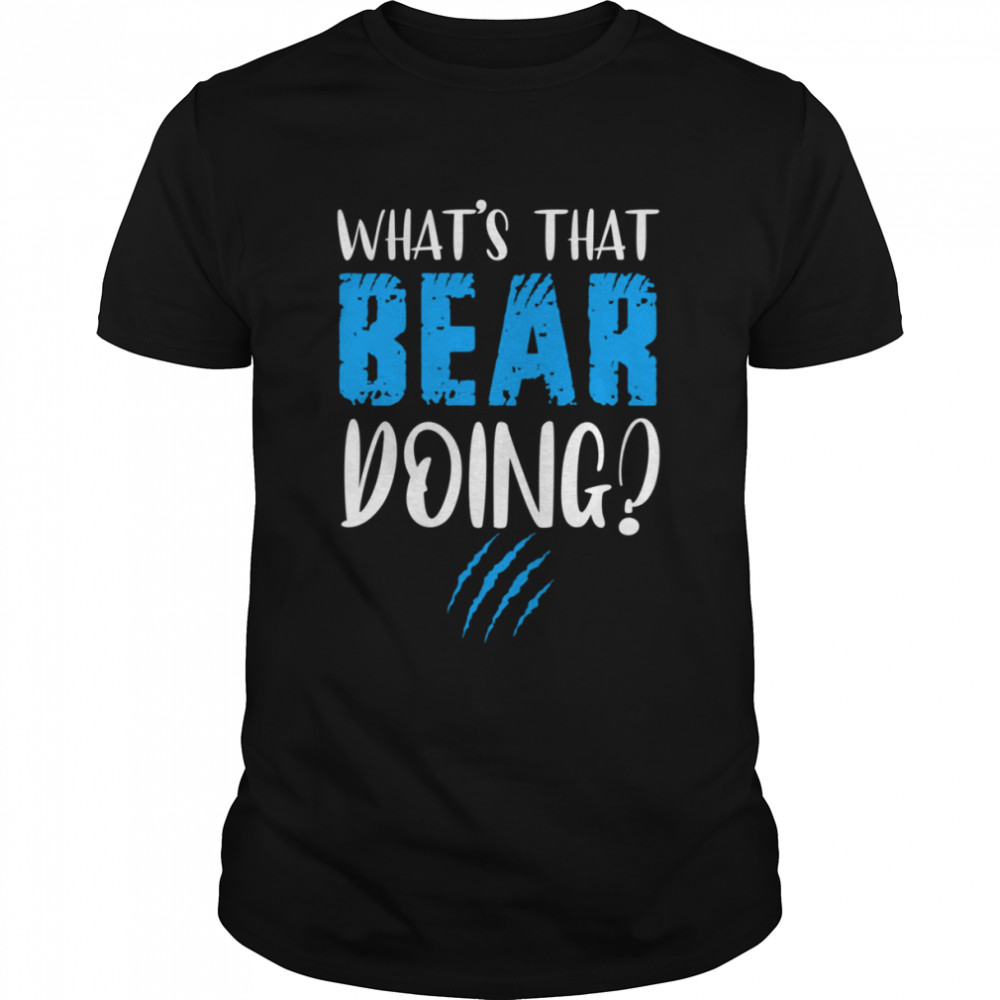 What’s That Bear Doing Robby Anderson shirt