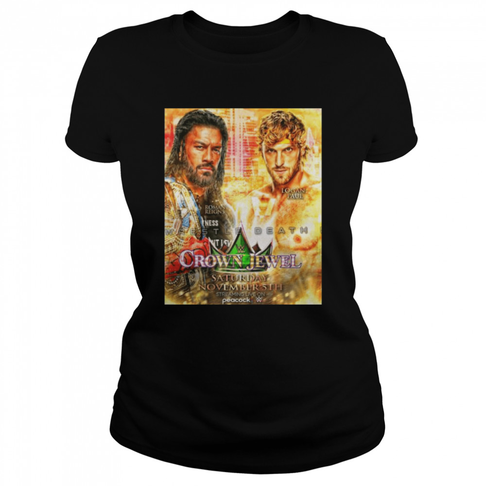 Wwe crown jewel 2022 saturday november 5 shirt Classic Women's T-shirt
