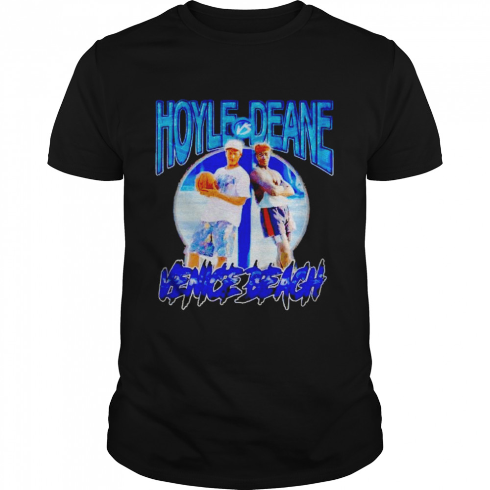 Billy Hoyle and Sidney Deane Basketball venice beach shirt
