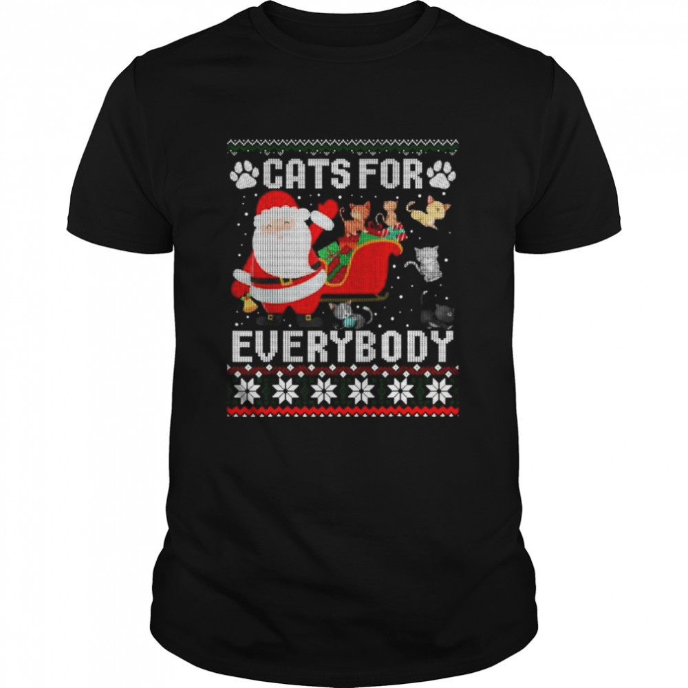 Catss Fors Everybodys Uglys Christmass shirts