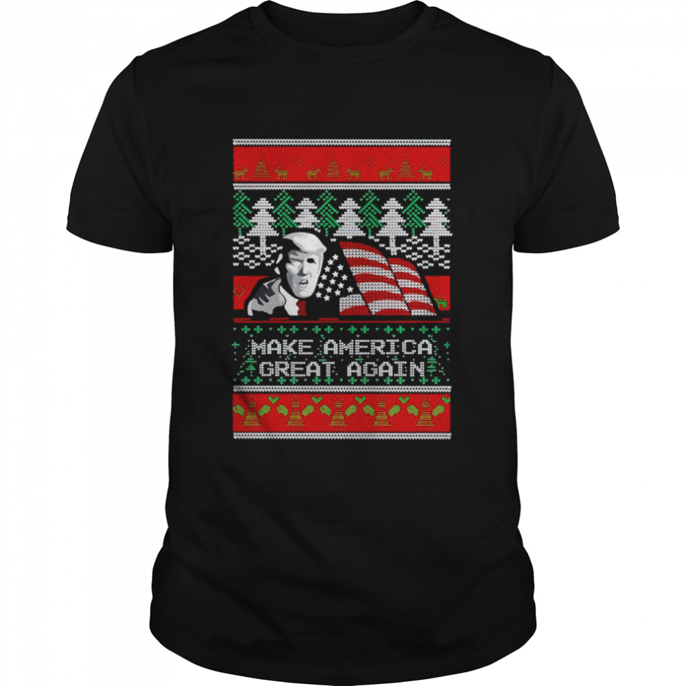 Donald Trump Make America Great Again Christmas 2022 shirt
