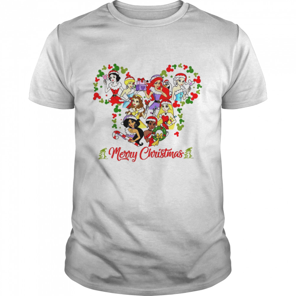 Merry Princess Princess Princess Christmas shirts