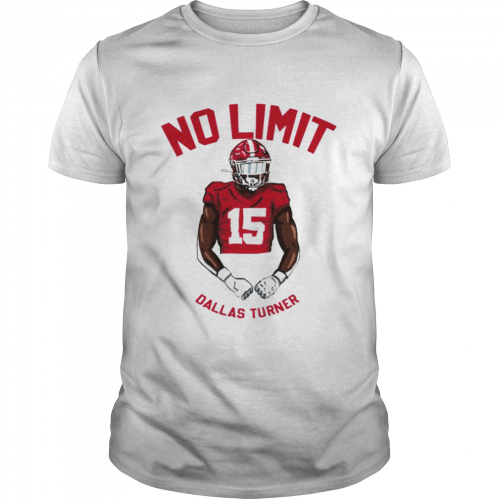 No Limit Dallas Turner Alabama Crimson Tide shirt