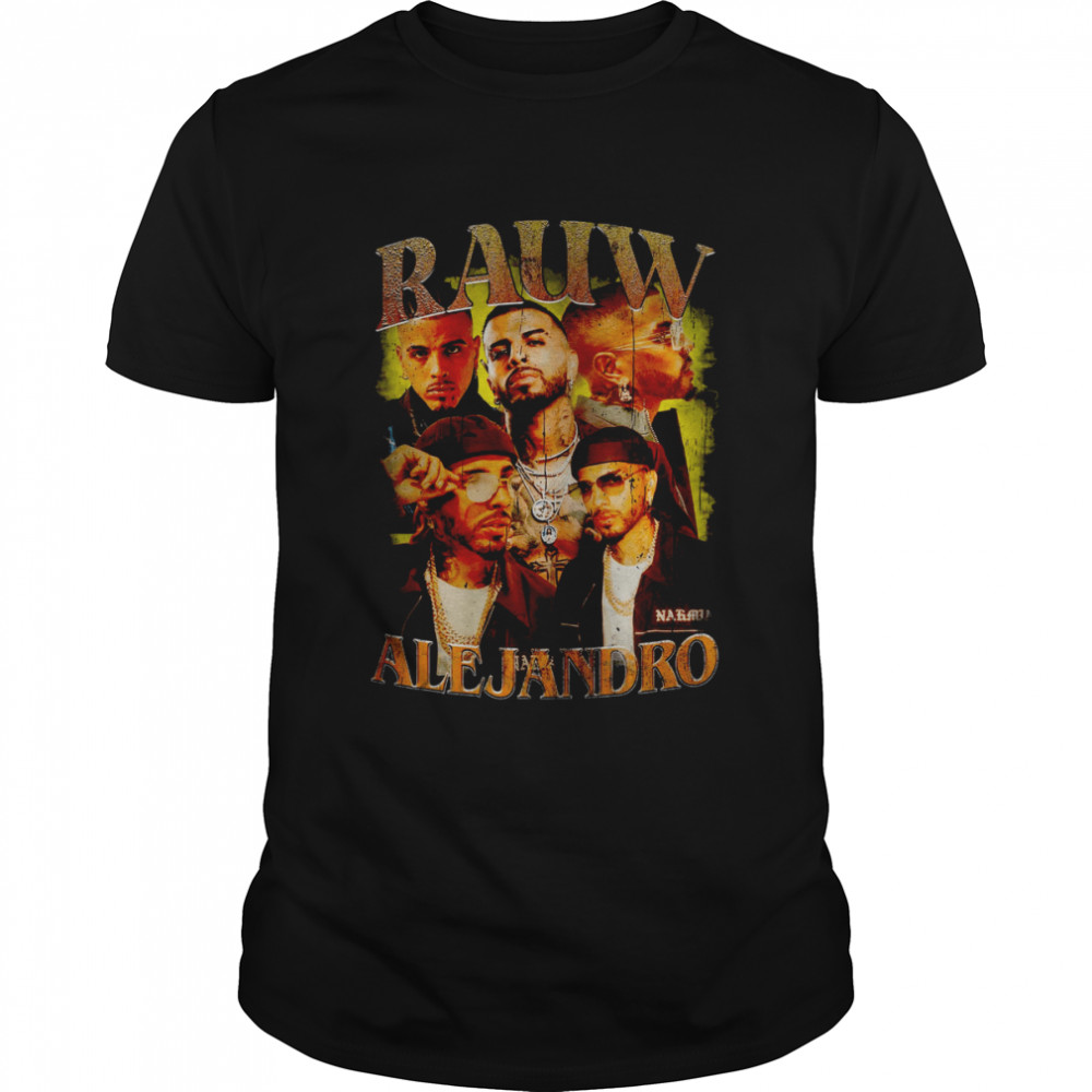 Puerto Rican Singer Rauw Alejandro Vintage 90’s Raúl Alejandro Ocasio Ruiz shirt