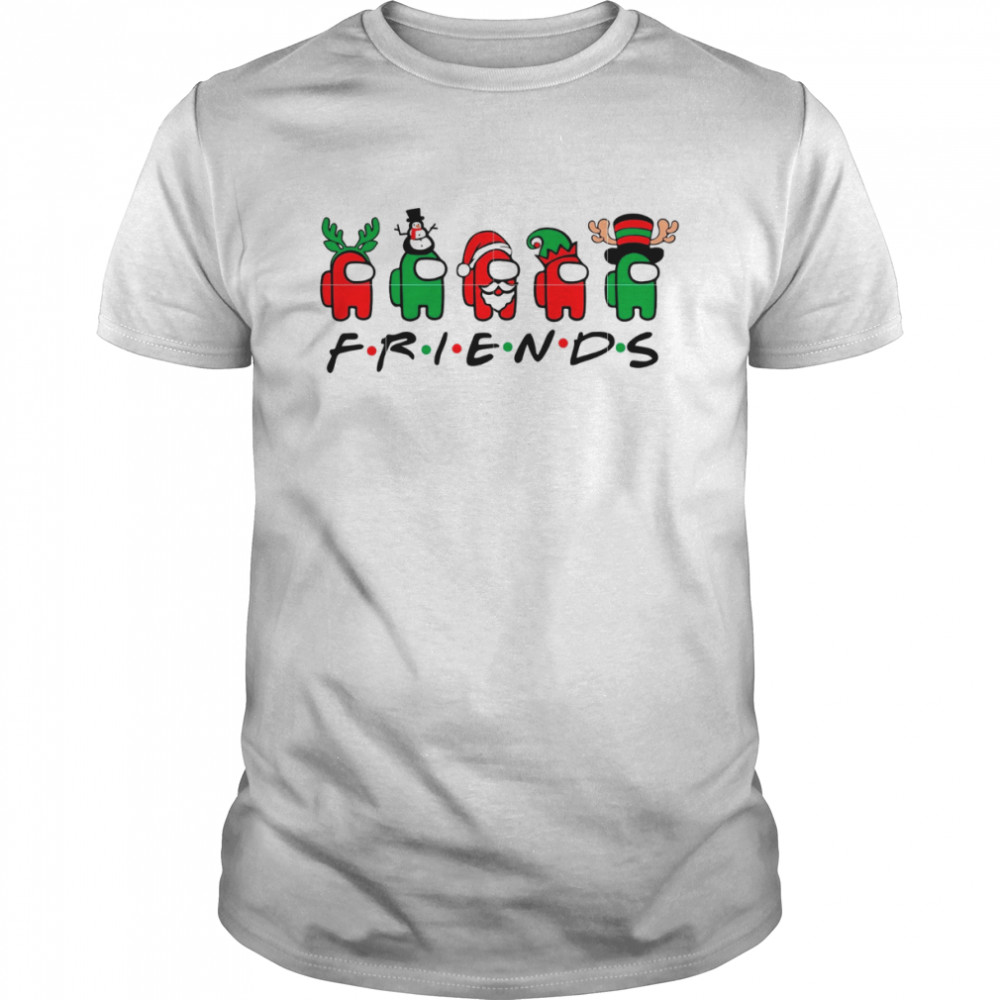 Red Design Friend Among Us Holiday Christmas shirt