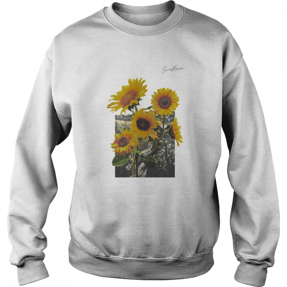 Sunflower Aesthetic shirt Unisex Sweatshirt