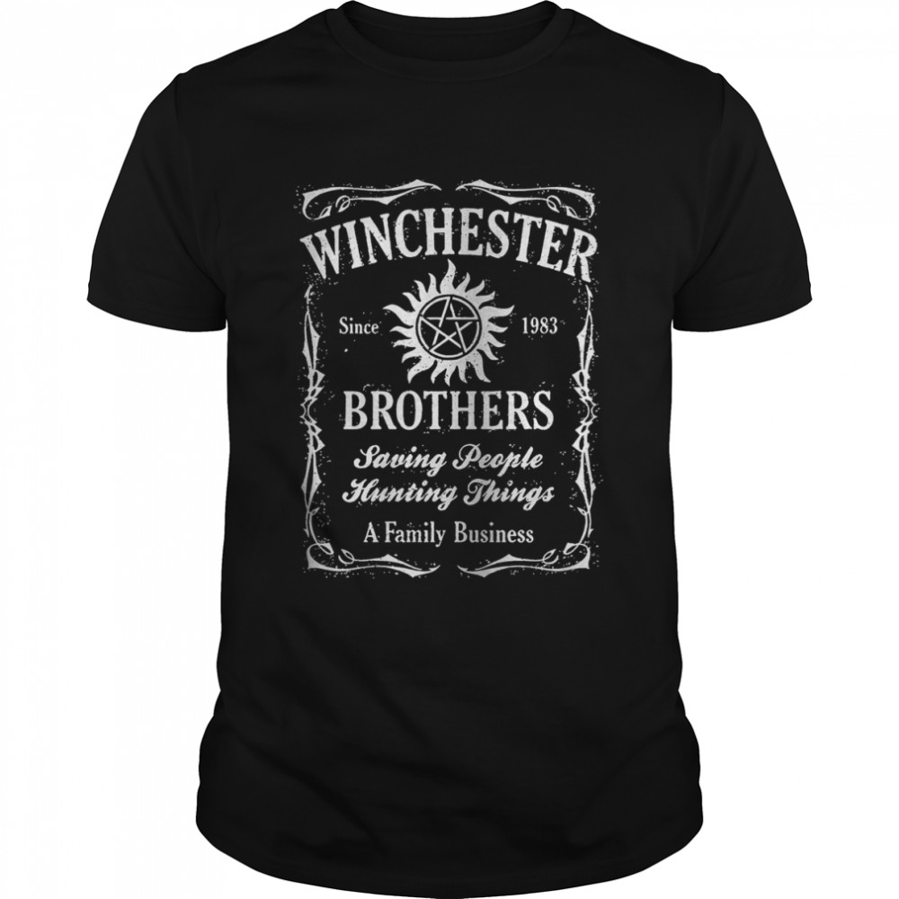 Winchester Brothers Tv Series Inspired 90’s Graphic Vintage Supernatural Winchester Family shirt