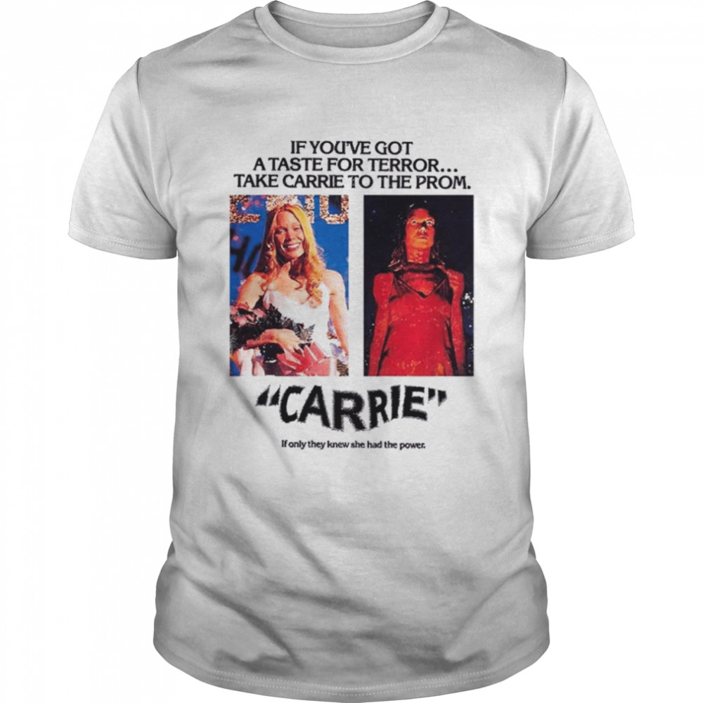 Carrie Movie Inspired Tee Manga Anime Harajuka Print shirt