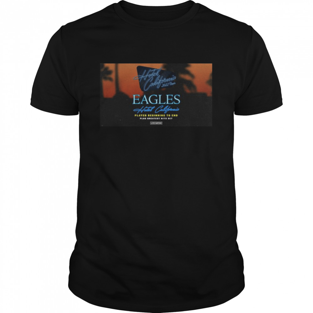 Eagles Add 2023 Dates To Hotel California Tour Shirt