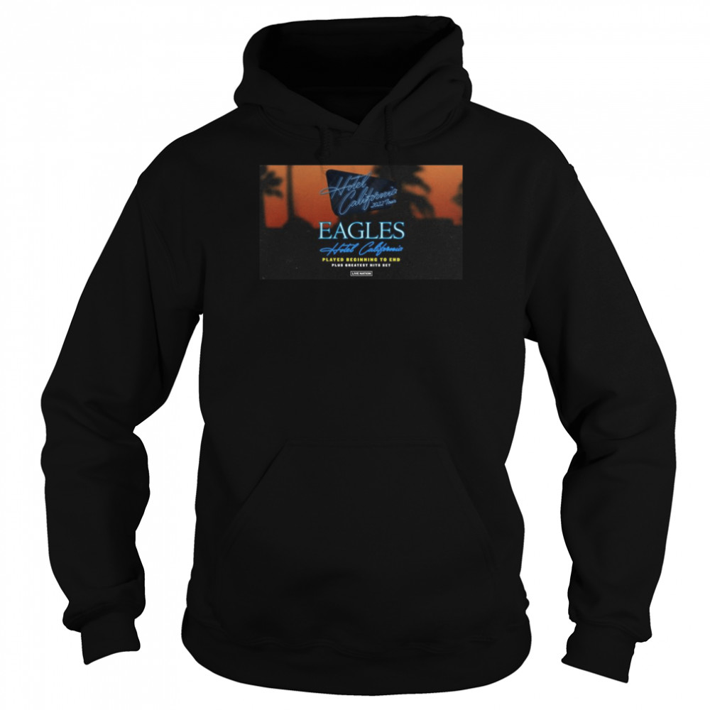 Eagles Add 2023 Dates To Hotel California Tour Unisex Hoodie