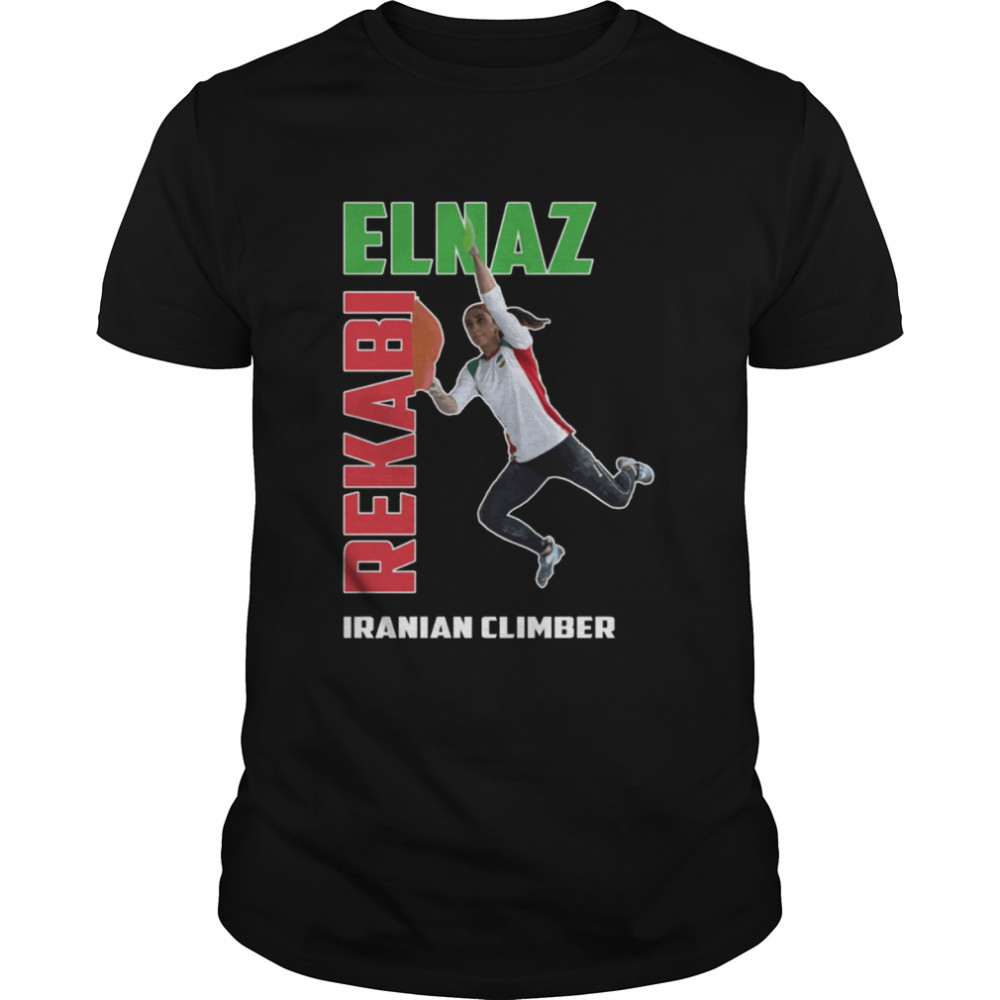 Elnaz Rekabi Iranian Climber Hijab Hero shirt