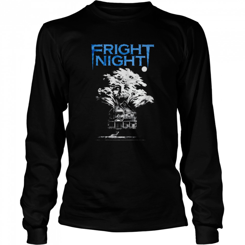 Fright Night 80’s Horror shirt Long Sleeved T-shirt