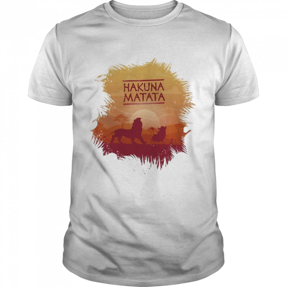 Hukuna Matata Lion King Cartoon shirt