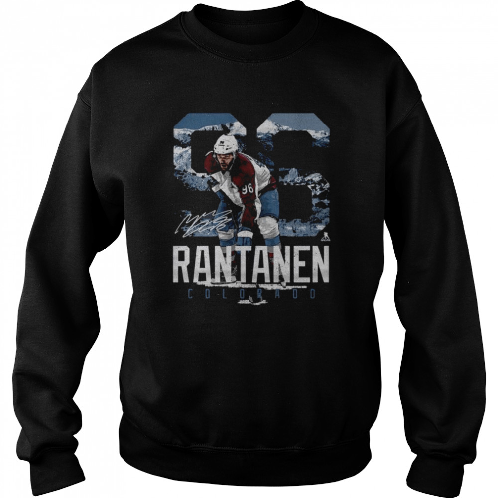 Mikko Rantanen Colorado Avalanche Landmark Signature Unisex Sweatshirt