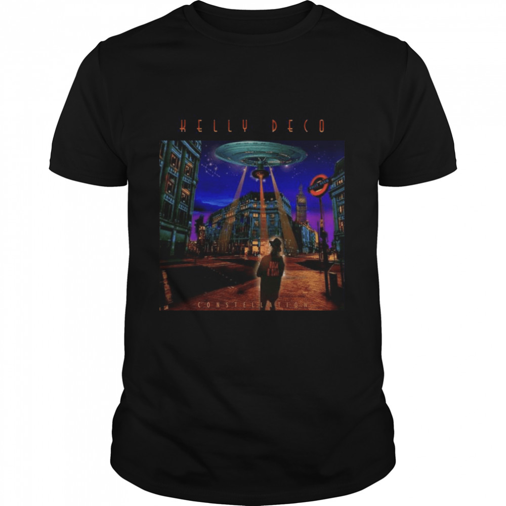 Singled Out The Kelly Deco Constellation Band’s Automat Girl Shirt