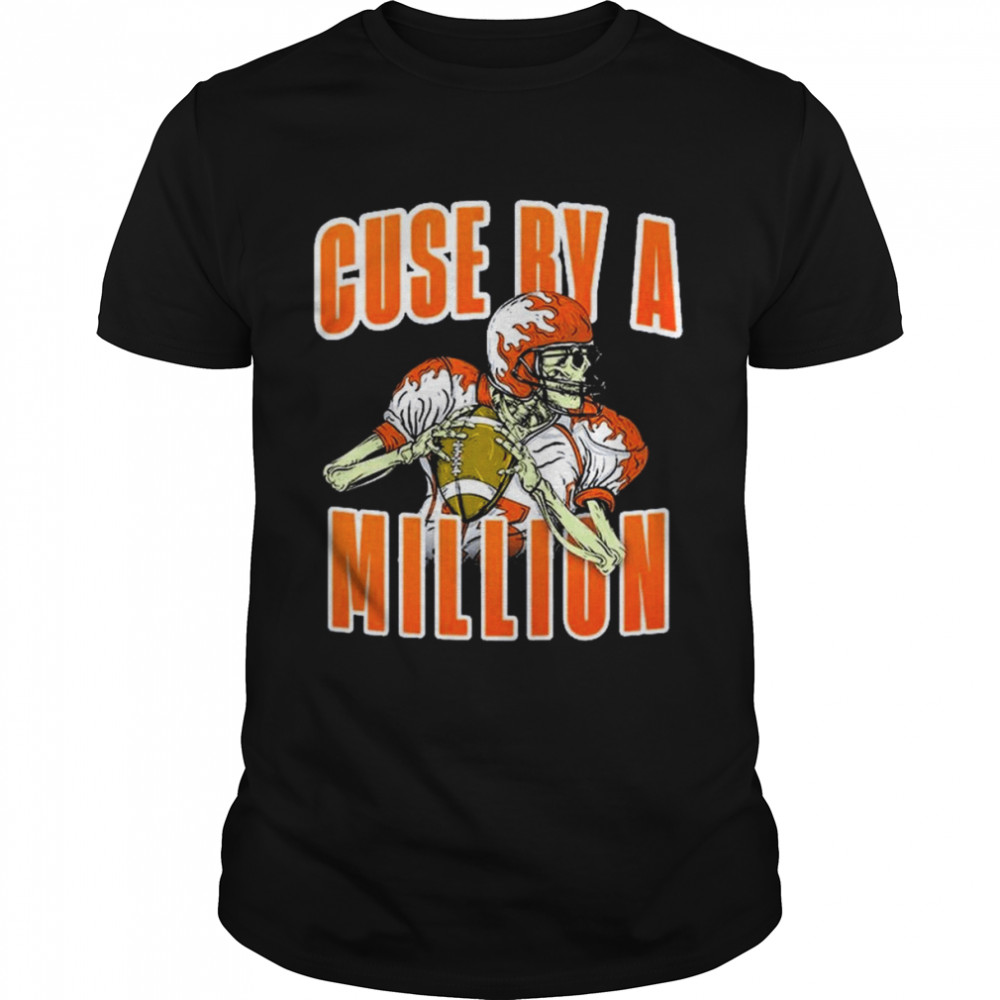 Skeleton Cuse By a Million Football shirt