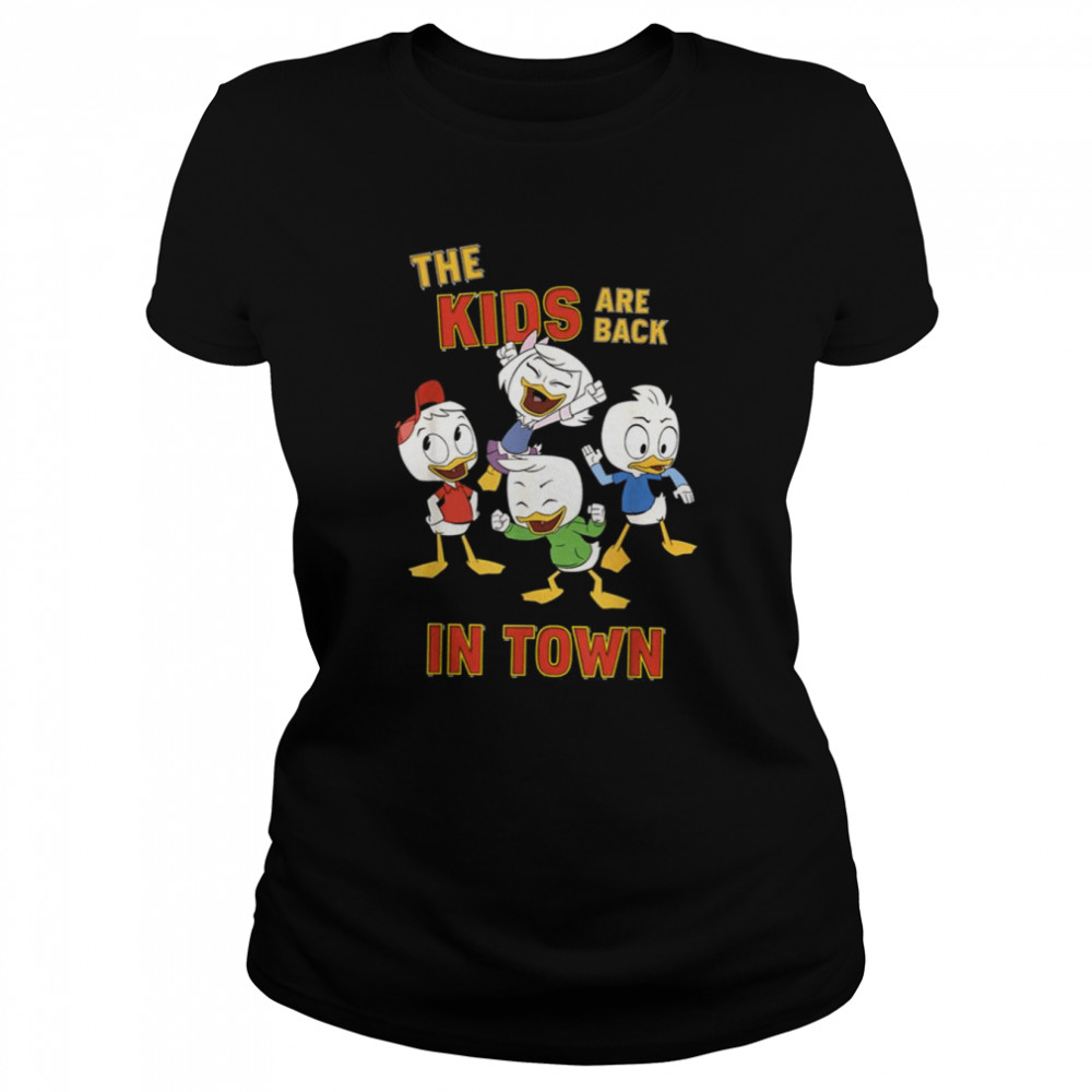The Kids Are Back In Town Donald Duck shirt Classic Women's T-shirt