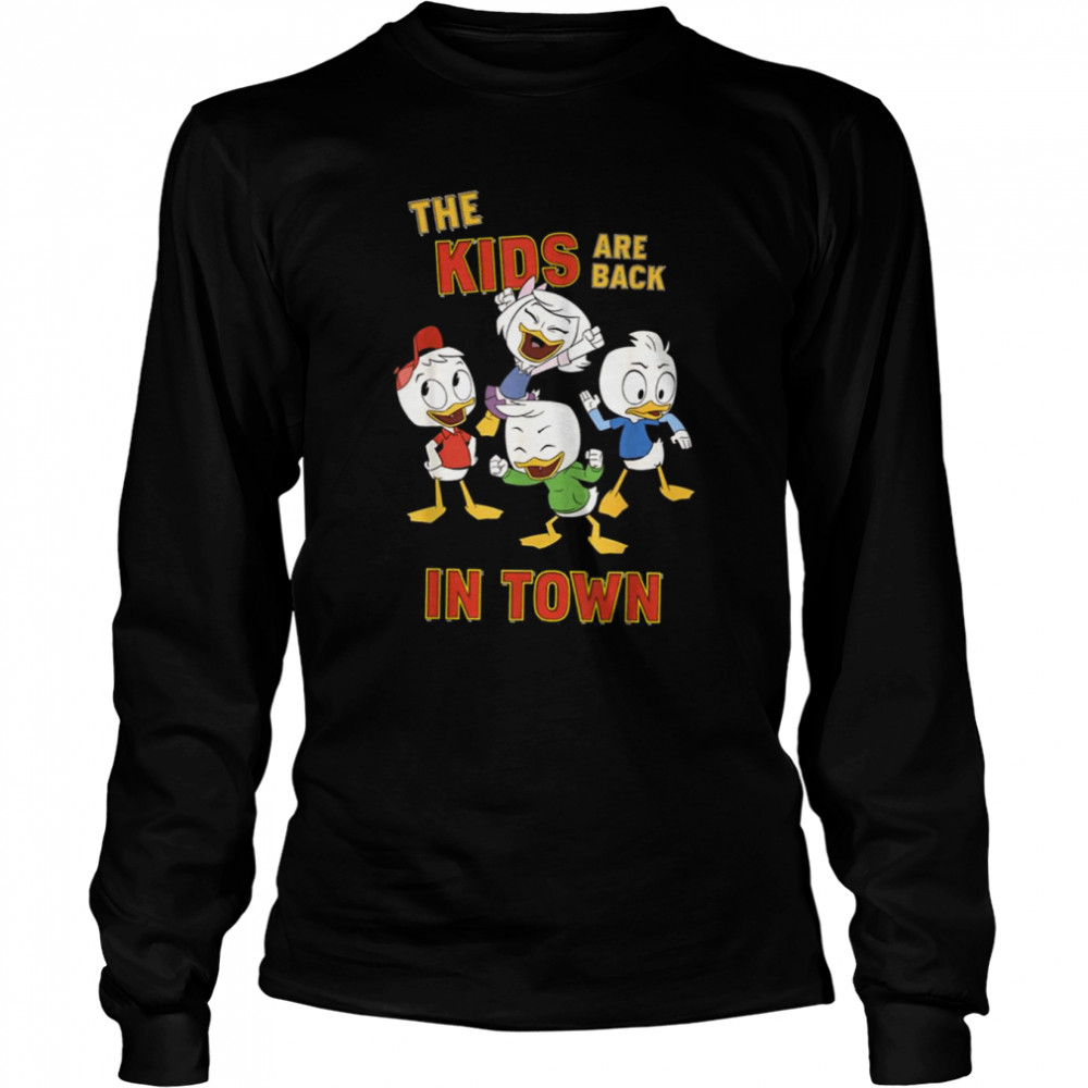 The Kids Are Back In Town Donald Duck shirt Long Sleeved T-shirt
