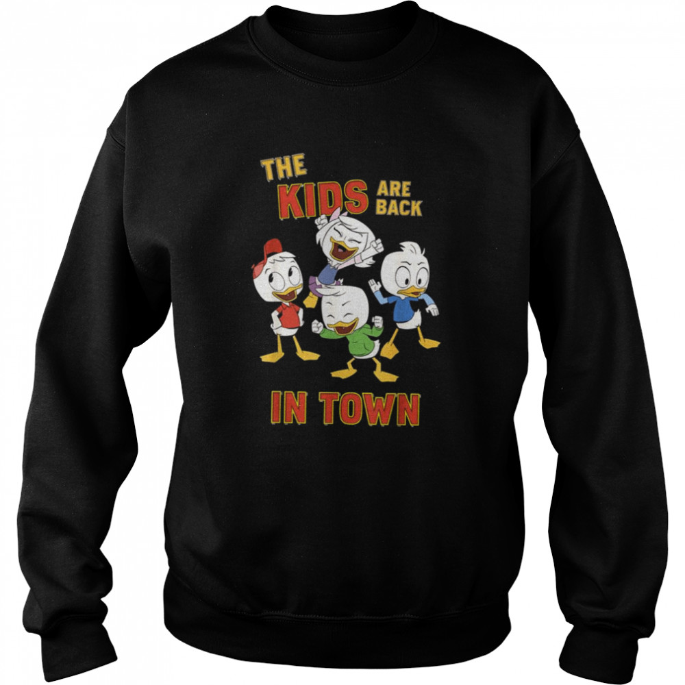 The Kids Are Back In Town Donald Duck shirt Unisex Sweatshirt