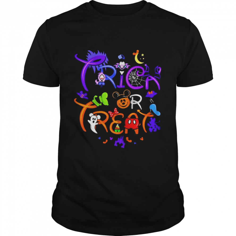Trick Or Treat Mickey Mouse Halloween shirt