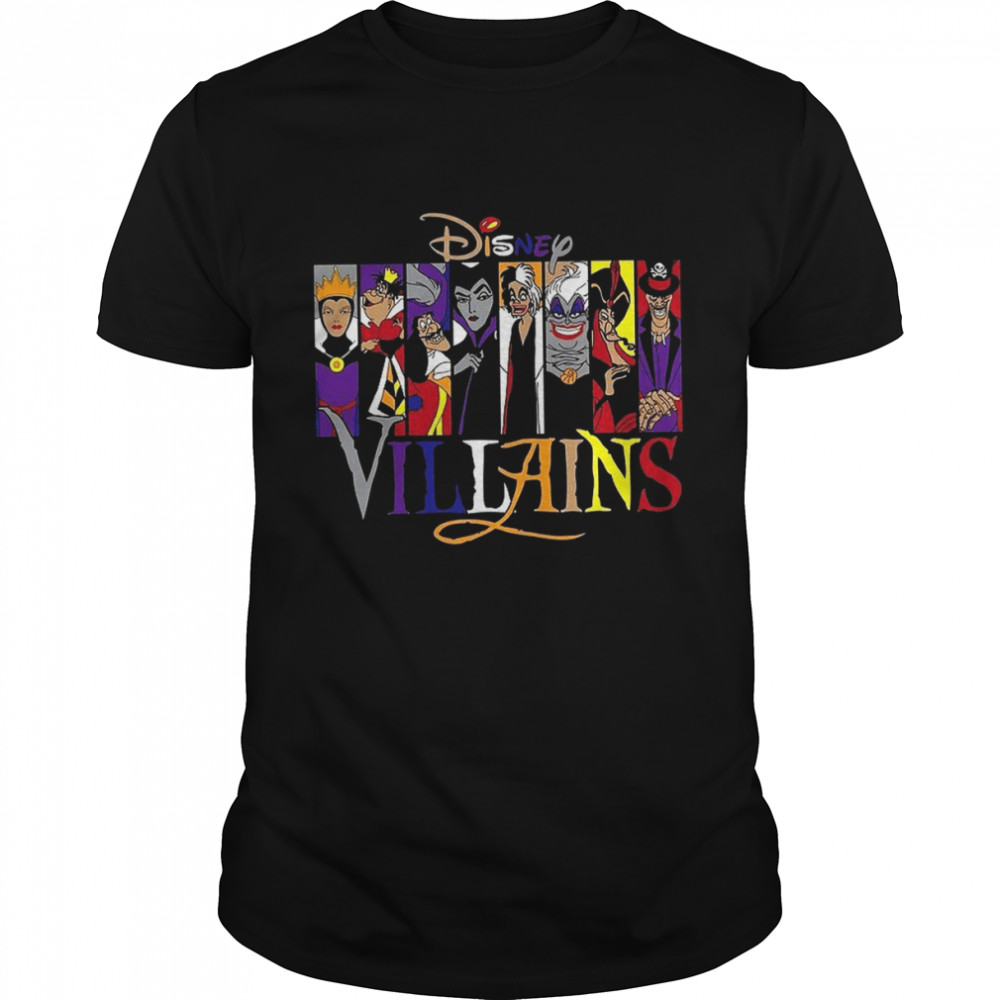 Villains Evil Friends Villain Villain Disney shirt