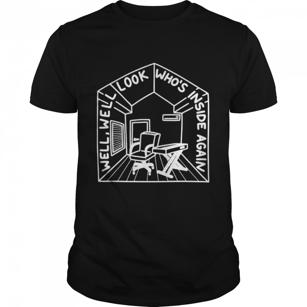 Welcome To The Internet Bo Burnham’s Inside Well Well Look Who’s Inside Again shirt