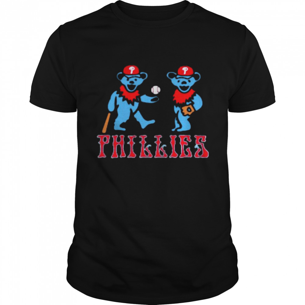 Philadelphia Phillies Grateful Bear Champions 2022 Shirt